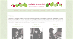 Desktop Screenshot of colettemercier.net